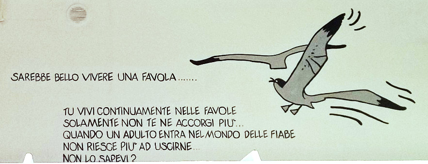 Scritta su un muro alle isole tremiti