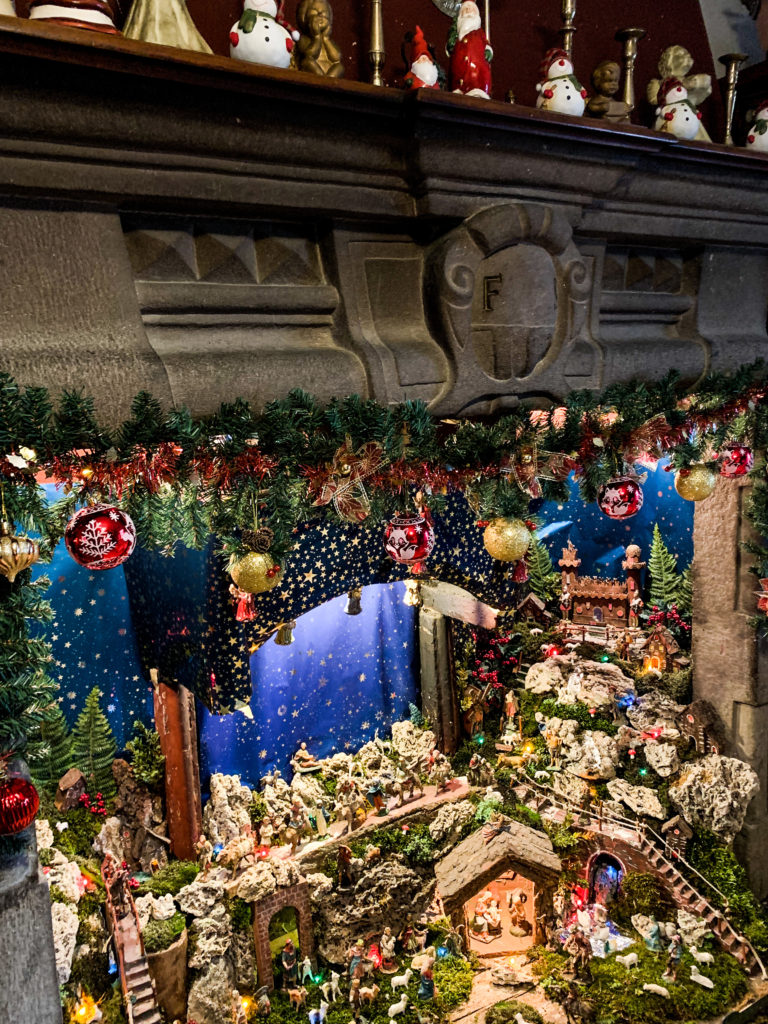 presepe nel cammino